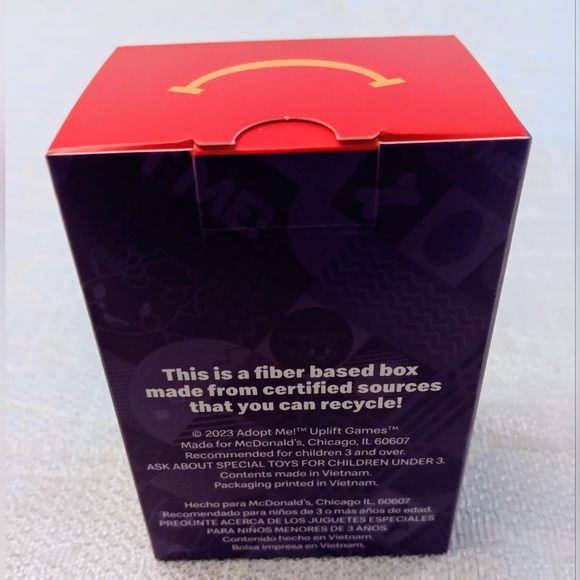 2023 McDonald's Happy Meal toy Adopt Me #4 Unicorn - Picture 7 of 8